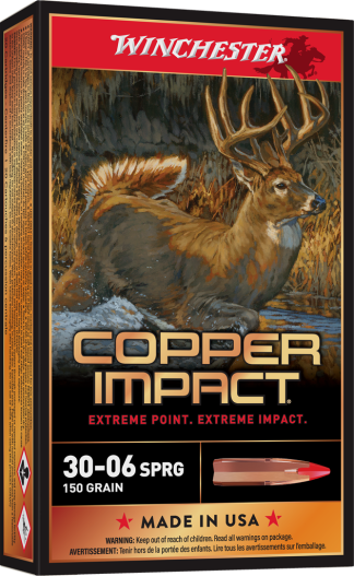 WINCHESTER COPPER IMPACT 3006SPFLD 150G LF 20RD BX 200RD CASE