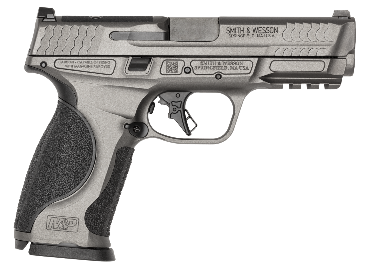 SMITH & WESSON M&P 40SW M2.0 METAL O.R. NTS 4.22" GRAY 2-15RD MAGS