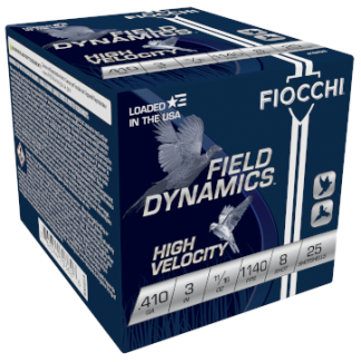 FIOCCHI HV LEAD 410G 3" 11/16OZ 8SHT 25RD BX 250RD CS