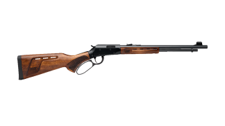 SAVAGE REVEL DLX 22 LR LEVER RIFLE 18"T.B. SATIN WALNUT STK