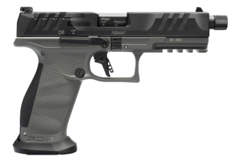 WALTHER PDP PRO SD FULL SIZE 9MM PSTL BLK/TNG GRY 5.1" T.B. 3-18RD MAGAZINES
