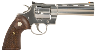 COLT PYTHON STAINLESS REVOLVER 357 MAG 5" 6 RD