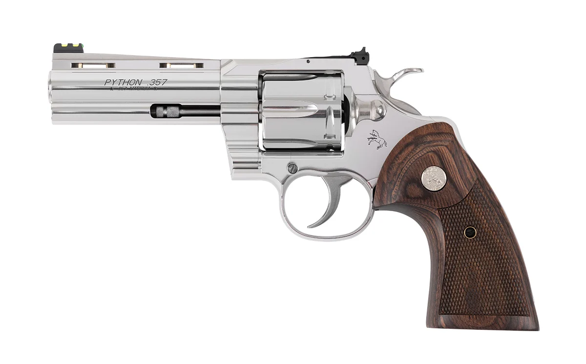 COLT PYTHON TARGET STAINLESS REVOLVER 357 MAG 6" 6 RD