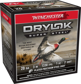 WINCHESTER DRYLK STL MAG 20G 3" 1OZ 25/250