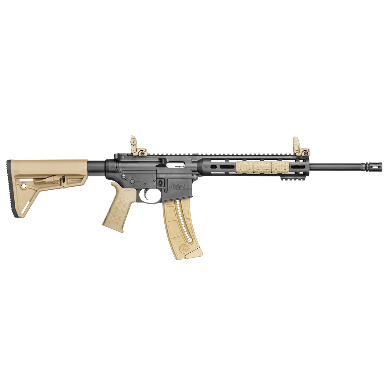 SMITH & WESSON M&P 15-22 SPORT MOE SL FDE 22LR 16.5" 25RD