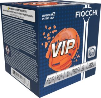 FIOCCHI TLL 410GA 21/2 1/2OZ #8 25RD BX 250RD CASE