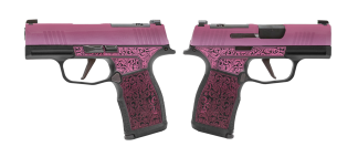 SIG SAUER P365X LADY BUG 9MM PSTL 3.1" BBL 2-12RD MAGS, OPTC PLTE COVER