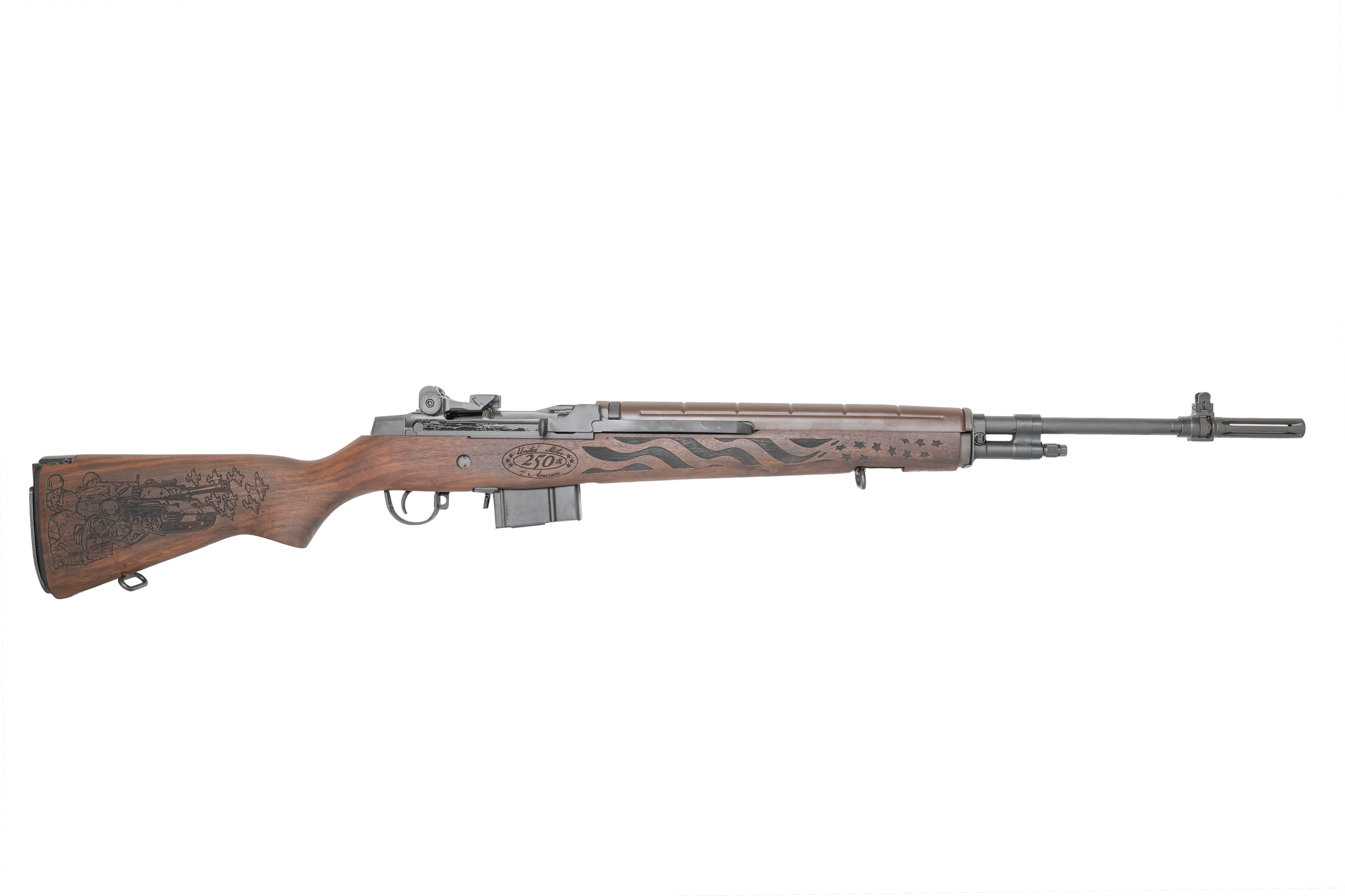 SPRINGFIELD ARMORY M1A 250TH ANNIVERSARY 308WIN WALNT ENGRAVED 22" BBL 1-10RD