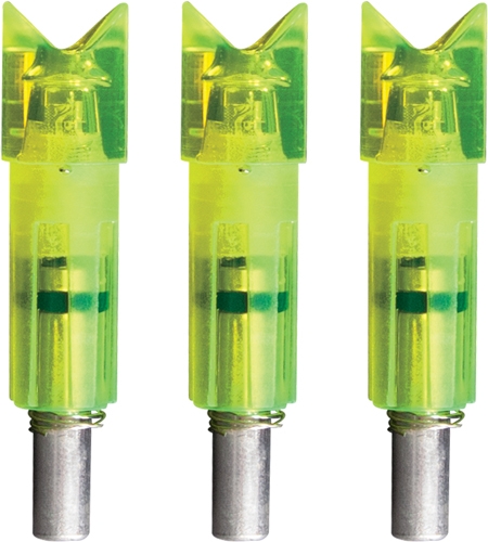 LUMENOK LIGHTED NOCK XBOW GRN - CRESCENT EASTON CARBON 3PK - Image 4