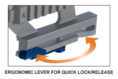 UTG SCOPE MOUNT AK47 QD SIDE - MOUNT PICATINNY - Image 5