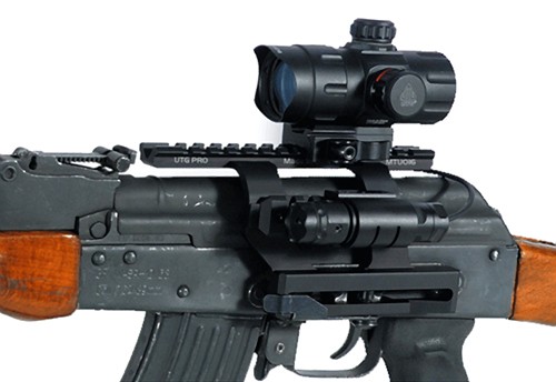 UTG SCOPE MOUNT AK47 QD SIDE - MOUNT PICATINNY - Image 2