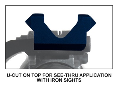 UTG SCOPE MOUNT AK47 QD SIDE - MOUNT PICATINNY - Image 4