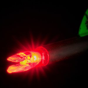 NOCKTURNAL LIGHTED NOCK - GT-SERIES RED 3/PACK - Image 2
