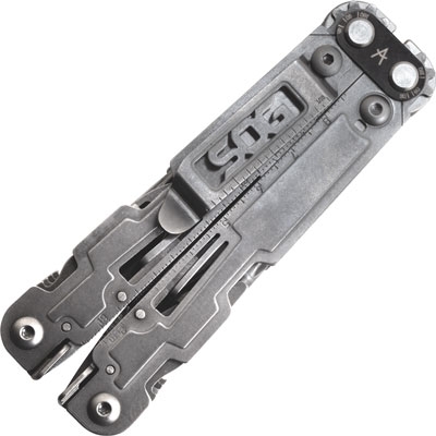 SOG MULTI-TOOL POWERACCESS - WITH POCKET CLIP STONEWASH - Image 3