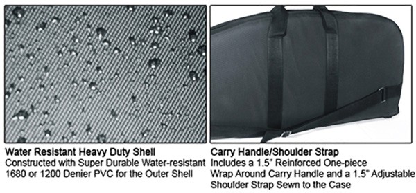 UTG GUN CASE 42" BLACK - DC TACTICAL - Image 4