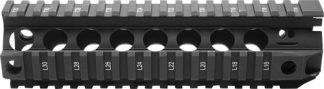 BCM RAIL PICATINNY FREE FLOAT - 8" BLACK FITS AR-15