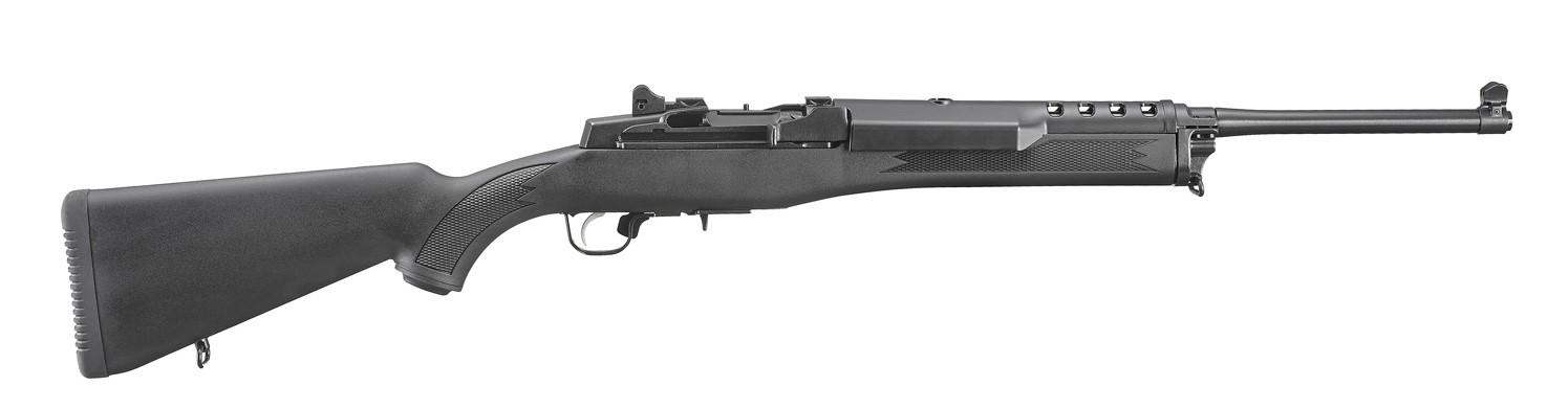 RUGER MINI-14 223 BL/SYN RANCH 5RD