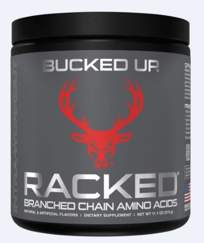 BUCKED UP POST-WORKOUT RACKED - BCAA BLOOD RAZ 30 SERVINGS