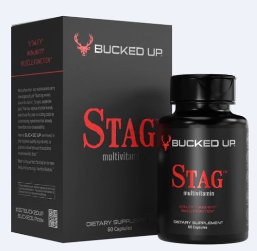 BUCKED UP STAG FULL SPECTRUM - MULTIVITAMIN 30 SERVINGS
