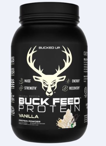 BUCKED UP BUCK FEED ORIGINAL - PROTEIN VANILLA 30 SERVINGS