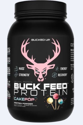 BUCKED UP BUCK FEED ORIGINAL - PROTEIN CAKE POP 30 SERVINGS