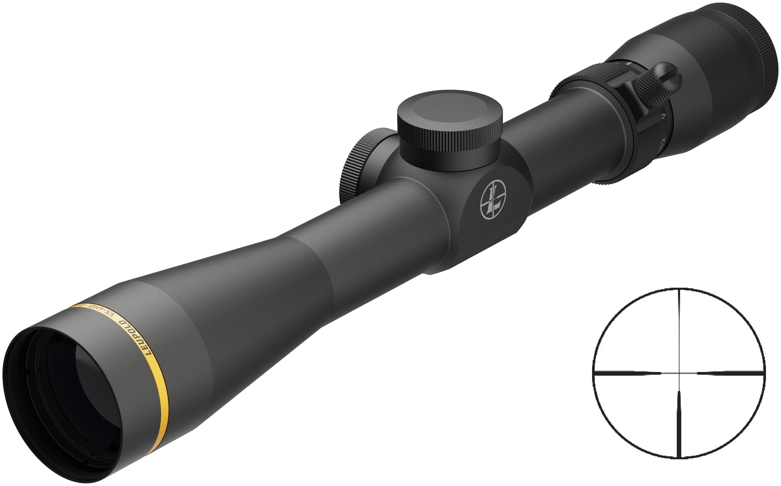 LEUPOLD VX-4HD 3-12X40 30MM HUNTPLEX