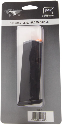 GLOCK OEM MAGAZINE GEN5 19 - 9MM 15RD