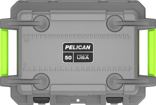 PELICAN COOLERS IM 50 QUART - ELITE DARK GRAY/GREEN - Image 2