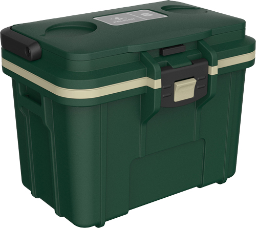 PELICAN COOLERS IM 8 QUART - HUNTER GREEN/TAN W/ICE PACK