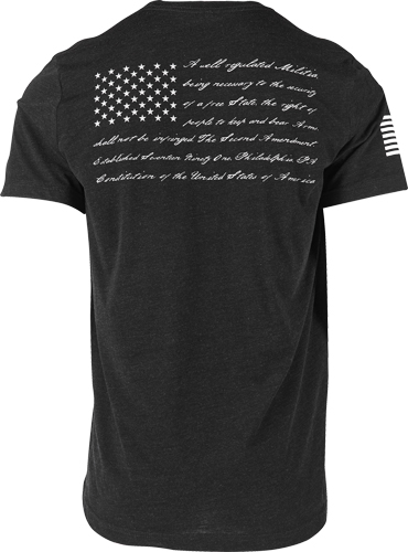 GLOCK 2ND AMENDMENT TEE SHIRT - BLACK LARGE