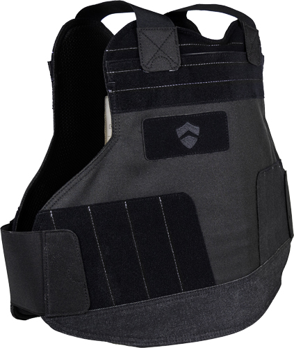 BULLETSAFE BULLETPROOF VEST - VP4 2XL BLACK LEVEL IIIA
