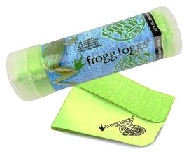 FROGG TOGGS COOLING TOWEL - ORIGINAL CHILLY-PAD LIMEGREEN