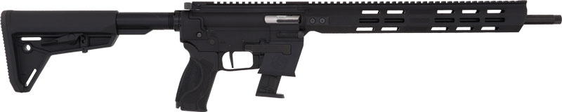 S&W RESPONSE 9MM PCC RIFLE - FLEXMAG KITS 10RD ADJ STK BLK