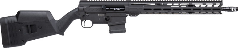 CMMG RIFLE DISSENT BR4 5.56MM - 16" 10RD MAGPUL SGA STOCK BLK