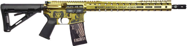 BLACK RAIN SPEC15 TRUMP FX - LTD. EDITION 5.56 GOLD 30RD