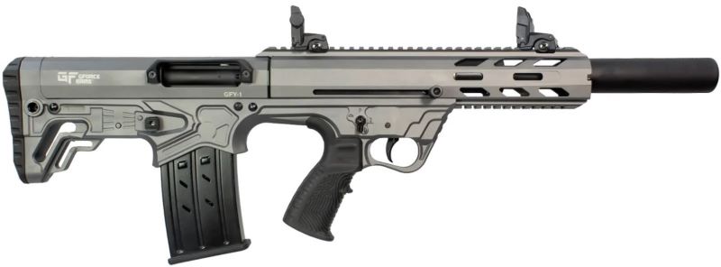GFORCE ARMS GFY1 AR-12 12GA 3" - 18.5" 5RD TAC GREY