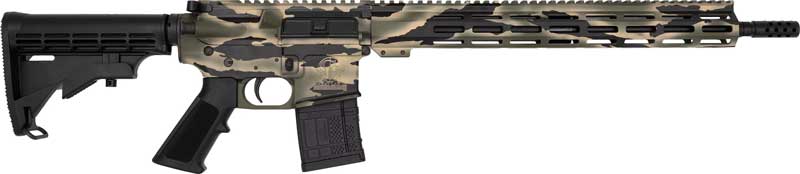 GLFA AR15 RIFLE 350 LEGEND - 16" NIT 5RD PURSUIT GREEN CAMO