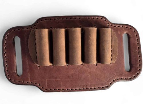1791 HUNT AMMO BELT SLIDE 12GA - AMBIDEXTRIOUS BROWN