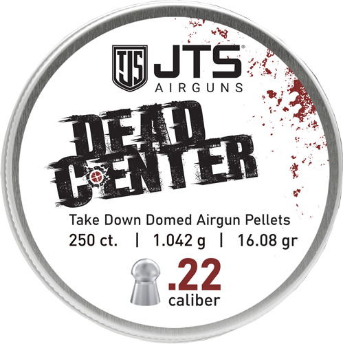 JTS PELLETS DEAD CENTER 22 - DOMED 16.08 GR 250CT