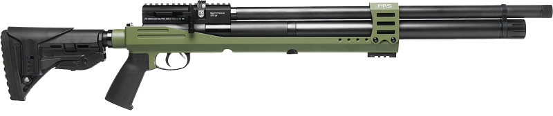 JTS AIRACUDA PCP .25 CAL - ALUMINUM CHASSIS 2-10RD GREEN