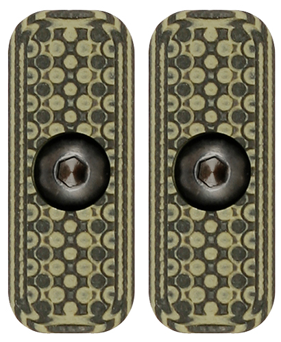 MI LEVER STOCK G10 M-LOK PANEL - OD GREEN/BLACK 2-PACK