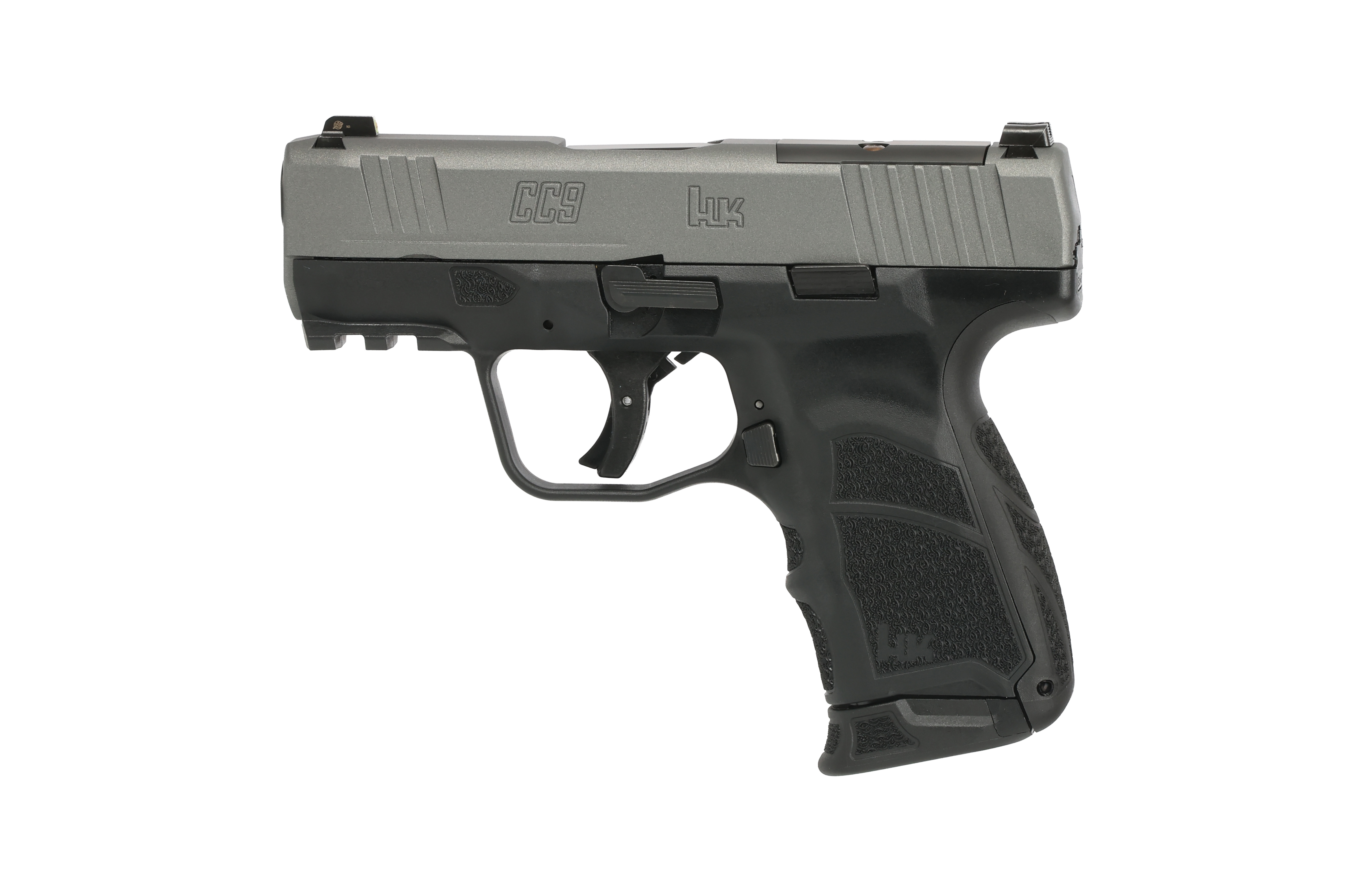 HECKLER AND KOCH (HK USA) CC9 9MM BLK/GREY 10+1 NS OR