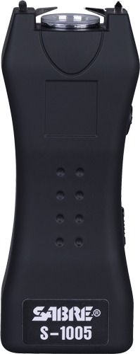 SABRE STUN GUN FLASHLIGHT MINI - W/HOLSTER 1.6uC BLACK