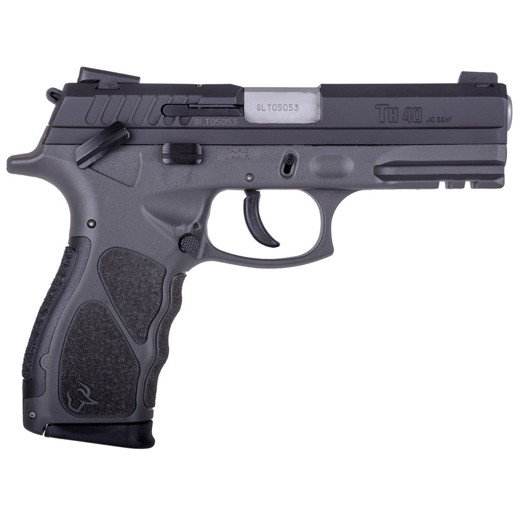 TAURUS TH40 40SW GR/BK 4'" 15R