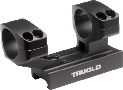 TRUGLO 1-PIECE PICATINNY RISER - SCOPE MOUNT 1"HEIGHT 1" RINGS