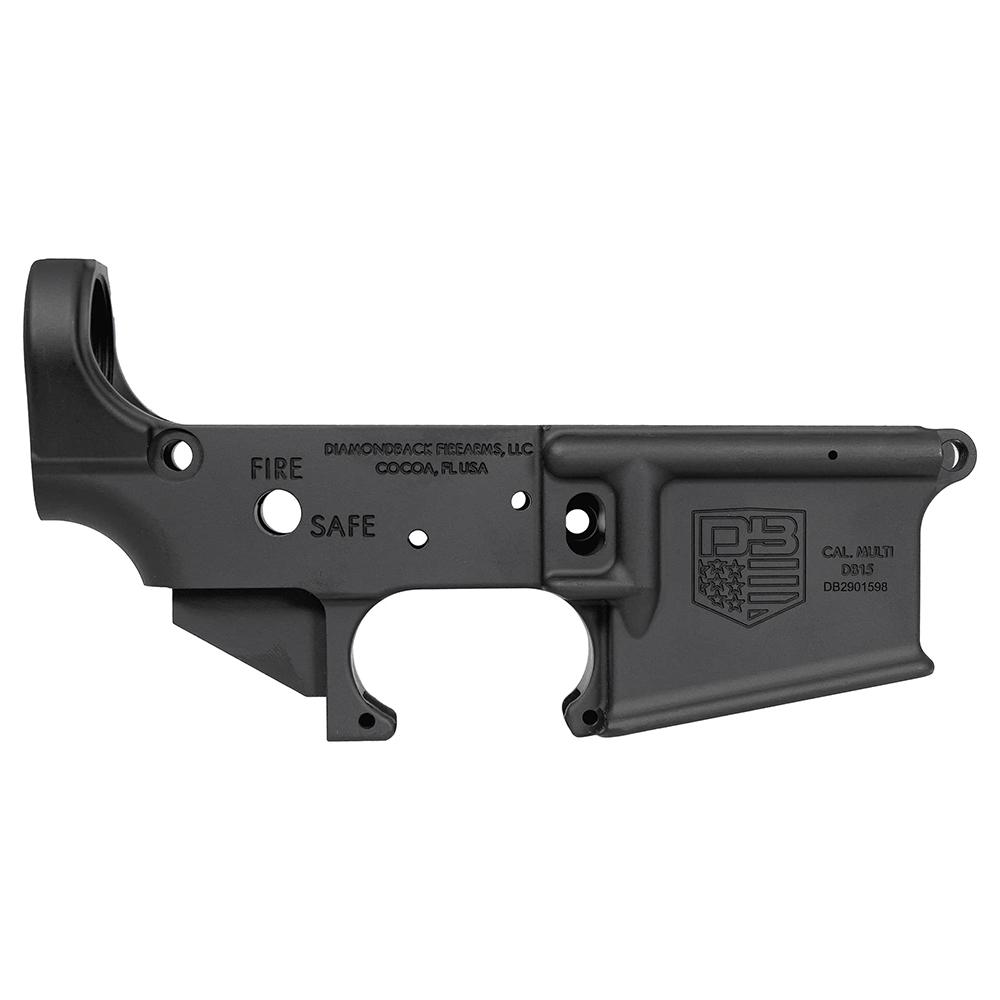 Diamondback Firearms DB15 Carbon Series Stripped Lower Multi Caliber Aluminum Black