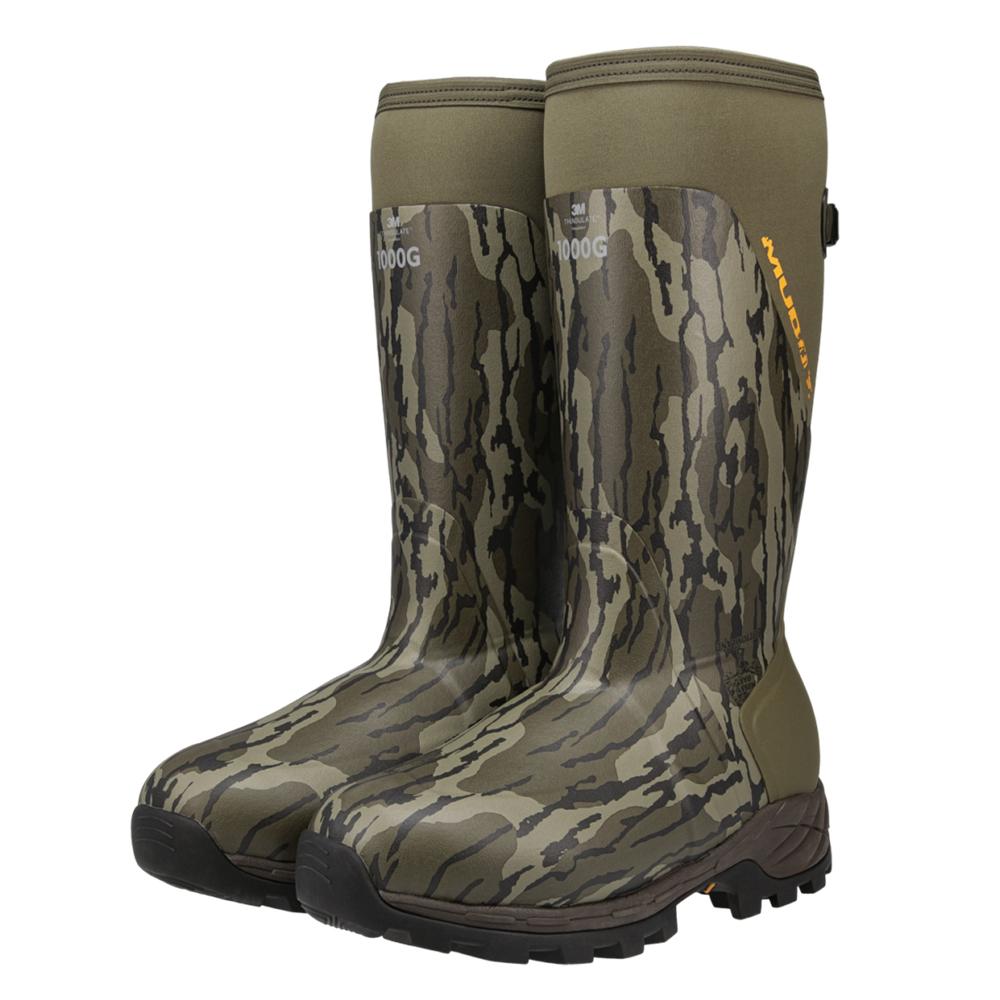 Muddy DV8 17" Insulated Boots 1000G Mossy Oak Bottomland Size 9D