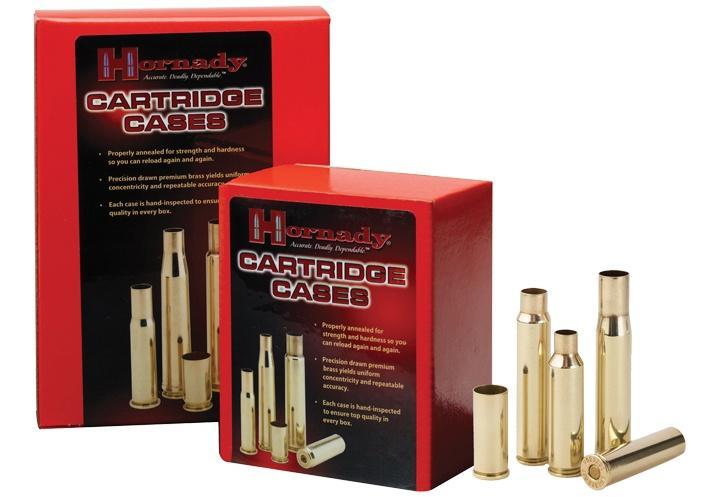 Hornady Unprimed Brass Rifle Cartridge Cases .375 Ruger 50/ct