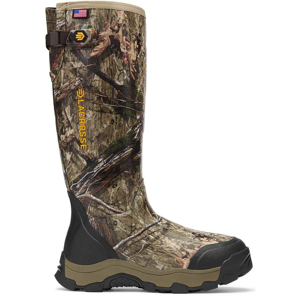 LaCrosse Alpha Evolution 17" Boots Mossy Oak Country DNA 800G Size 10