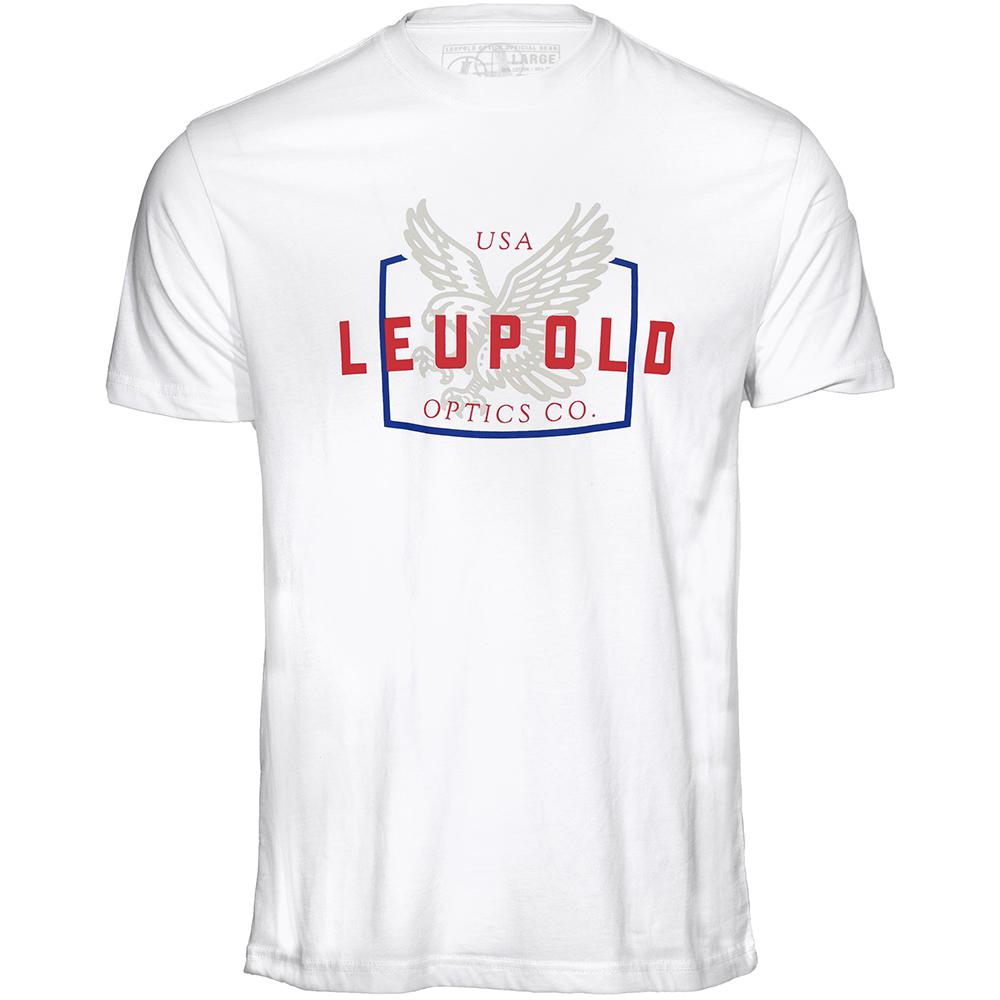 Leupold Eagle Short Sleeve Shirt White 2XL